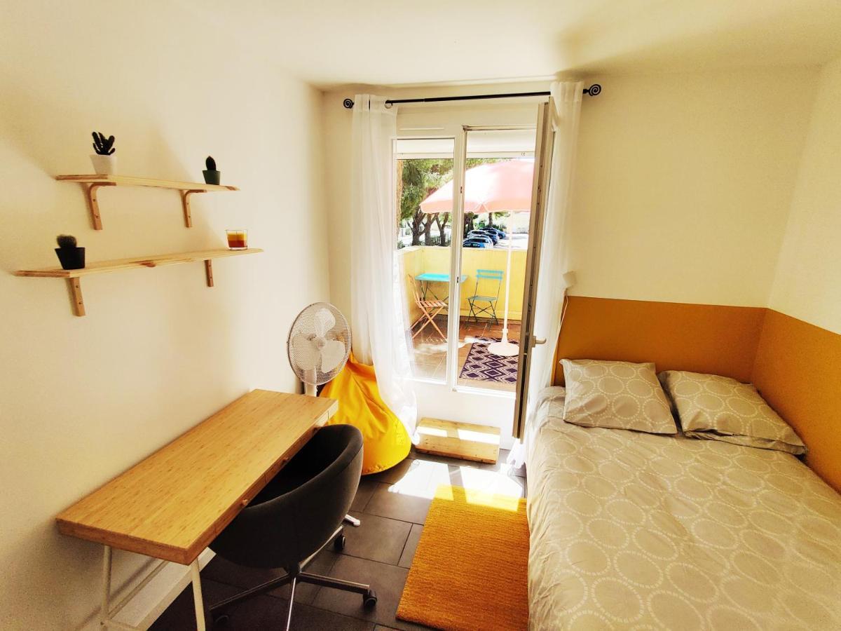 Suite 450 - T4 + 2 Terrasses + Parking Montpellier Eksteriør bilde
