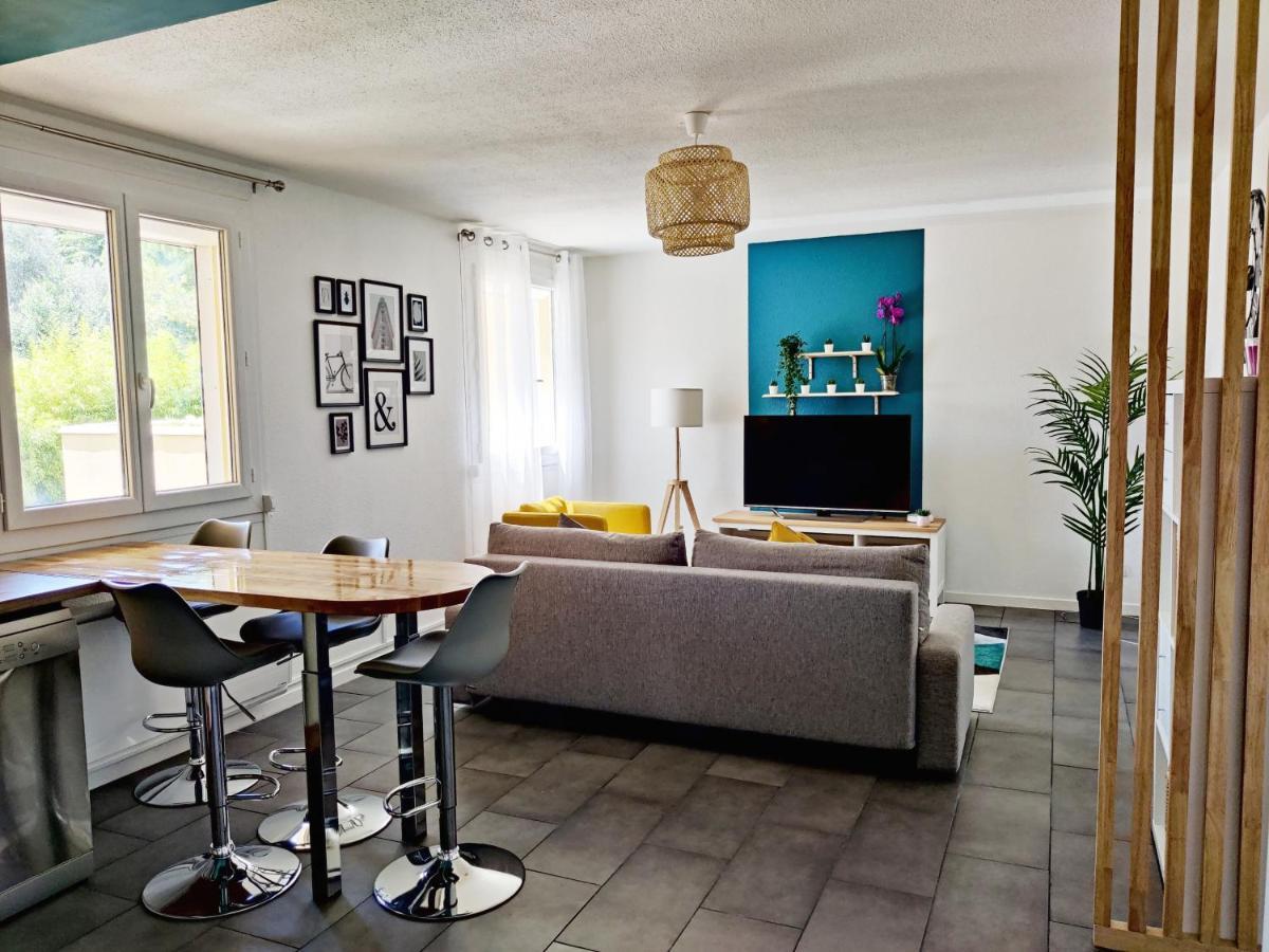 Suite 450 - T4 + 2 Terrasses + Parking Montpellier Eksteriør bilde